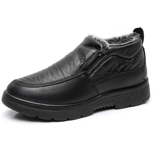 Herren Winter Stiefel mit hohem Schaft und Futter