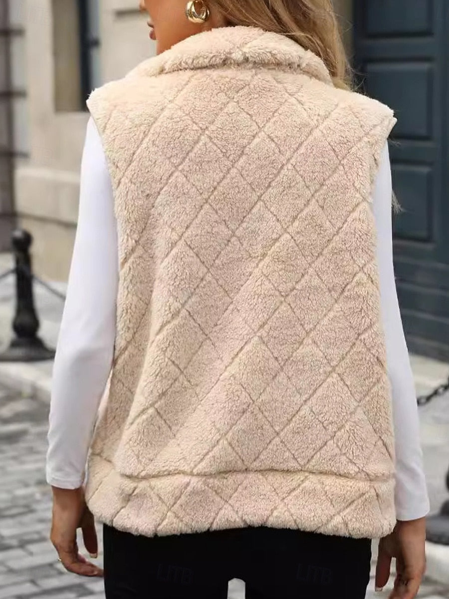 Ärmellose Steppweste für einen vielseitigen Casual-Look