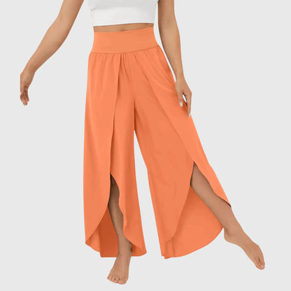 Damen Weite Sommerhose mit Lockerem Schnitt
