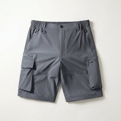Herren Cargo Shorts mit Mehreren Taschen – Schnell Trocknend Lockerer Schnitt