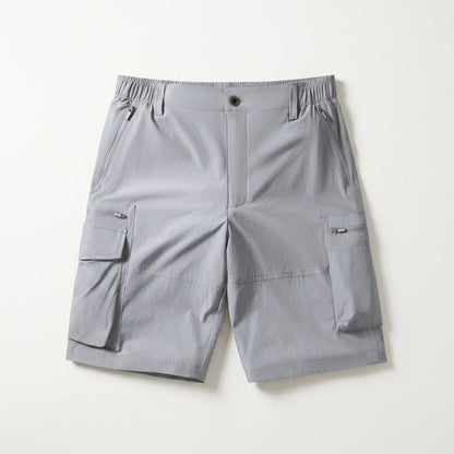Herren Cargo Shorts mit Mehreren Taschen – Schnell Trocknend Lockerer Schnitt