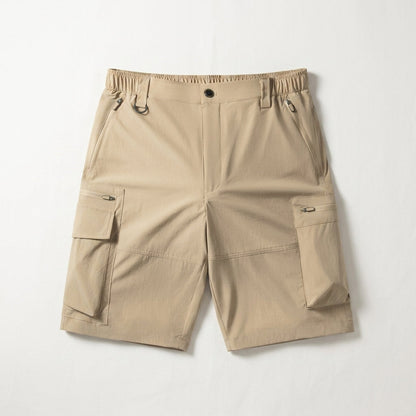 Herren Cargo Shorts mit Mehreren Taschen – Schnell Trocknend Lockerer Schnitt