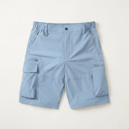 Herren Cargo Shorts mit Mehreren Taschen – Schnell Trocknend Lockerer Schnitt