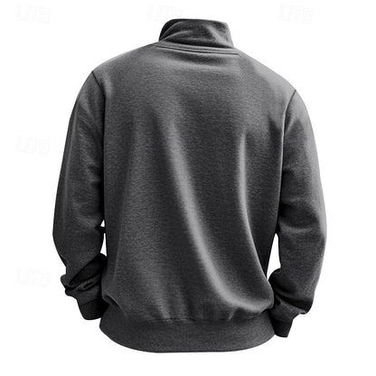 Herren-Troyer-Pullover in vollständiger Ansicht
