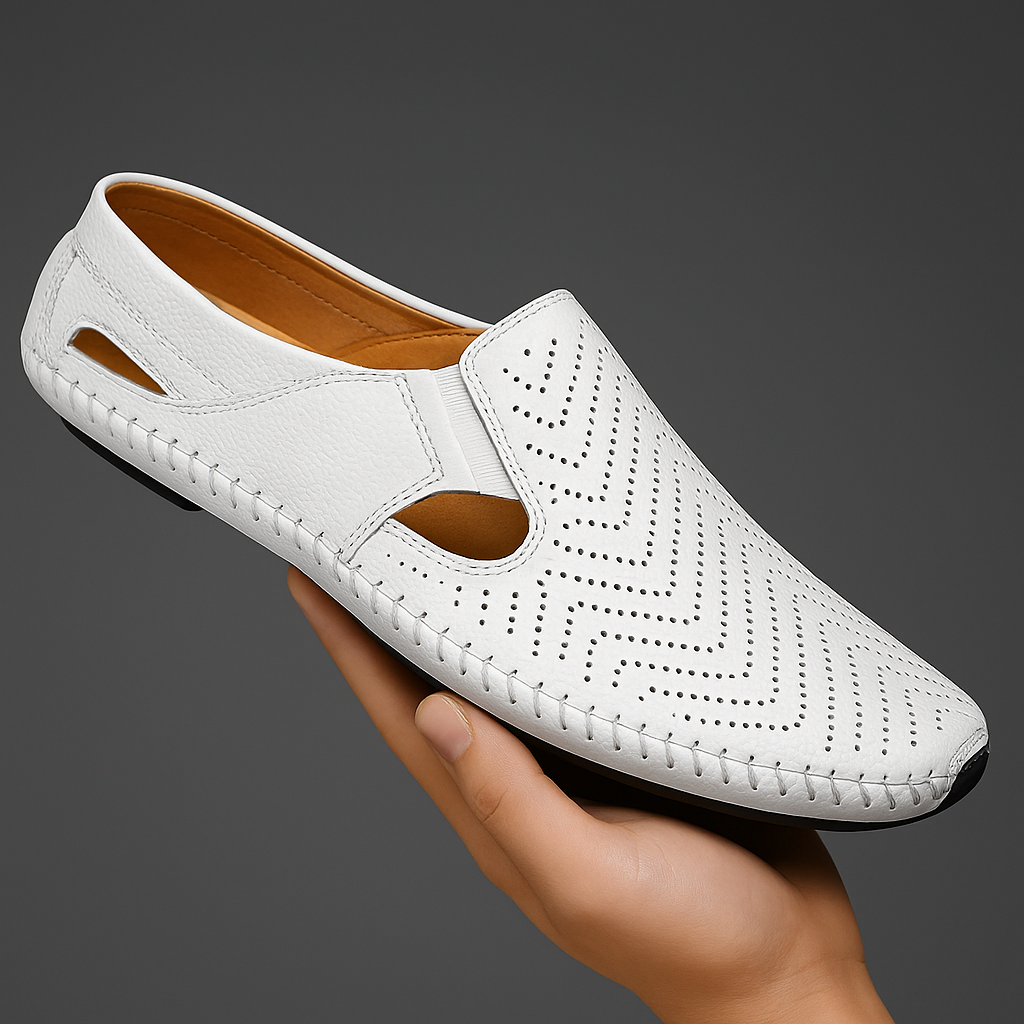 Herren Sommersandalen Atmungsaktives Design Verstellbarer Riemen Leichtes Design
