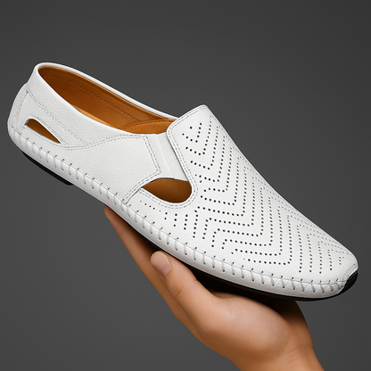 Herren Sommersandalen Atmungsaktives Design Verstellbarer Riemen Leichtes Design