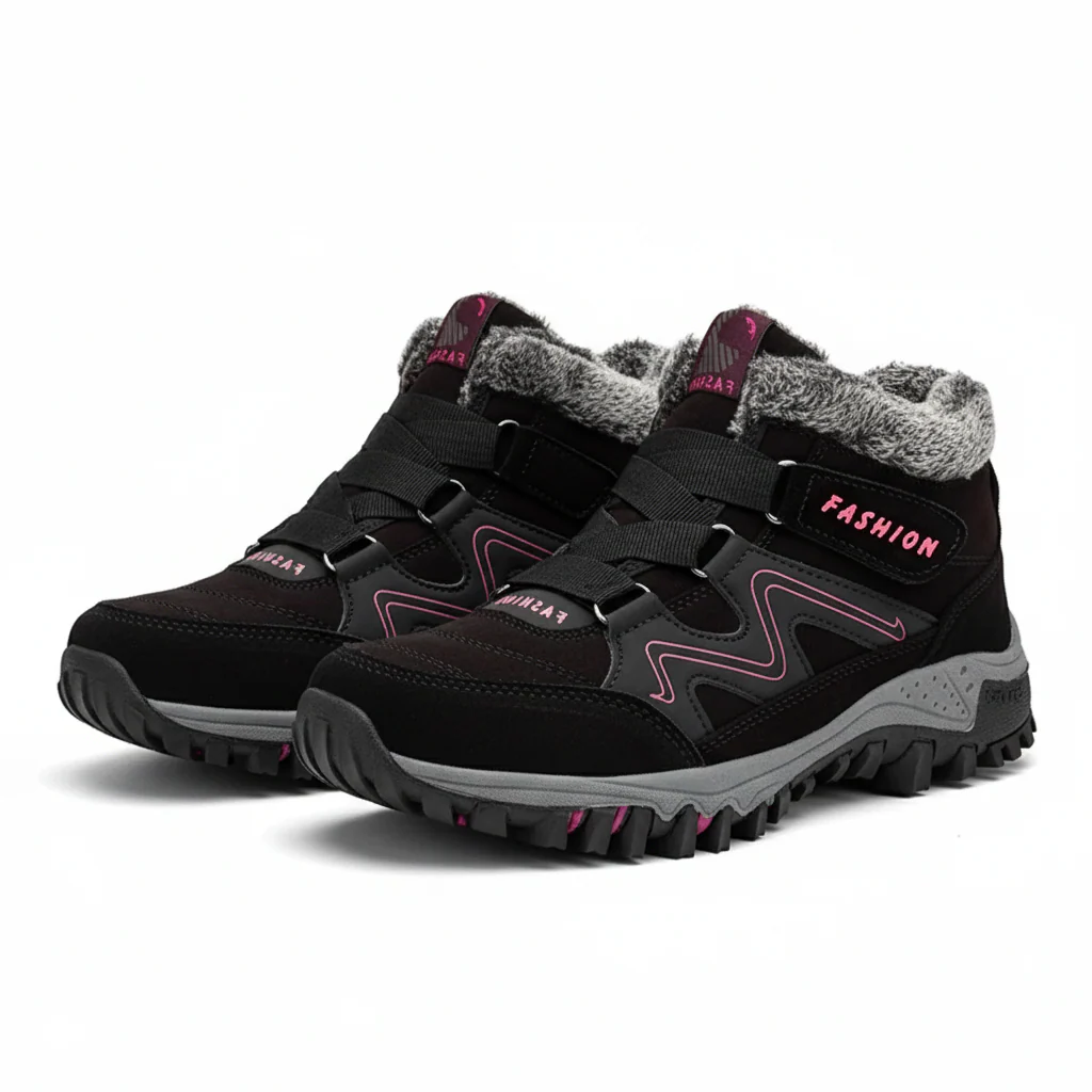 Women's Winter Orthopedic Boots with Wide Toe Area and Arch Support