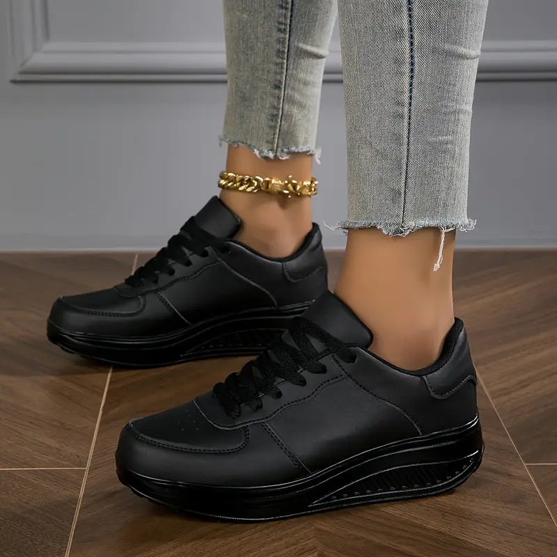 Women's Orthopedic Lace-Up Sneakers with Light Sole