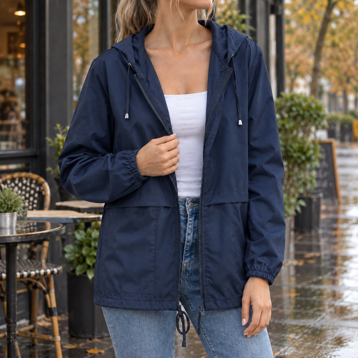 Vielseitige Damen-Kapuzenjacke für lässige Alltagslooks