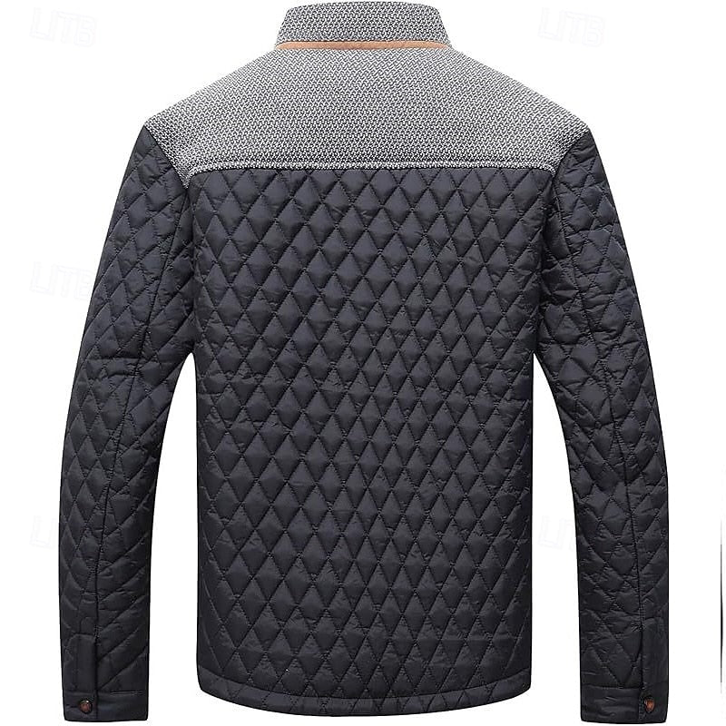 Herren-Steppjacke für kühle Herbst- und Wintertage