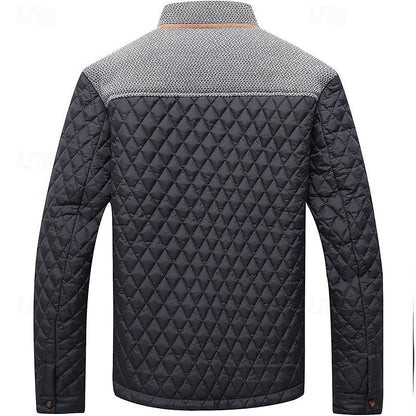 Herren-Steppjacke für kühle Herbst- und Wintertage