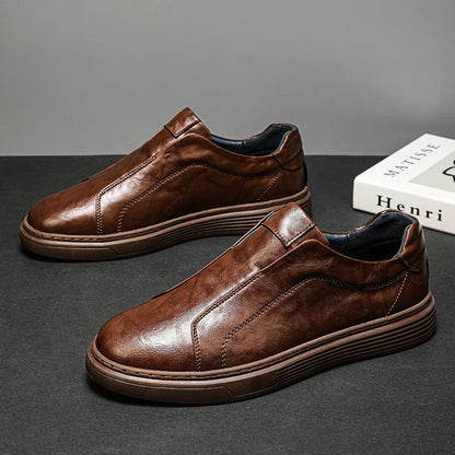 Herren Freizeitsneaker Schlupfschuh Niedriger Schaft Bequeme Innensohle