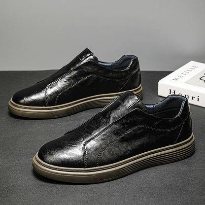 Herren Freizeitsneaker Schlupfschuh Niedriger Schaft Bequeme Innensohle