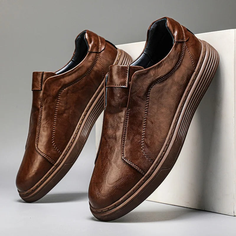 Herren Freizeitsneaker Schlupfschuh Niedriger Schaft Bequeme Innensohle