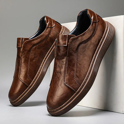 Herren Freizeitsneaker Schlupfschuh Niedriger Schaft Bequeme Innensohle
