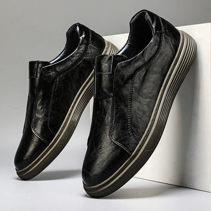 Herren Freizeitsneaker Schlupfschuh Niedriger Schaft Bequeme Innensohle