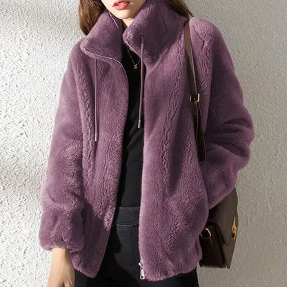 Damenmantel mit Kordelzug für entspannte Alltagslooks im Winter