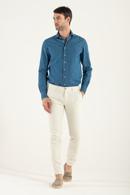 Herren Hose mit geradem Bein und Seiten- & Gesäßtaschen