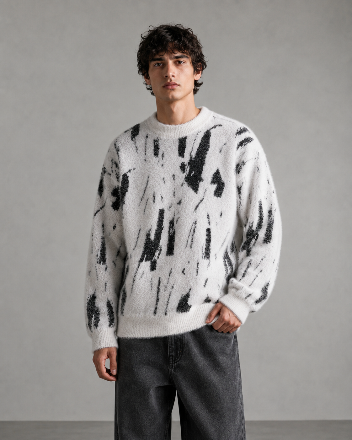 Lässiger Herren-Strickpullover für vielseitige Alltagslooks