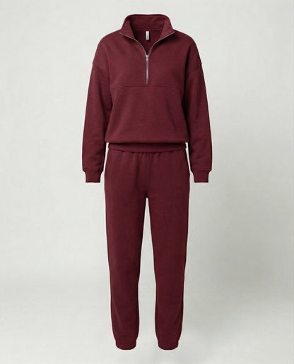 Sportlicher Zweiteiler für Damen mit Hoodie und koordinierter Jogginghose