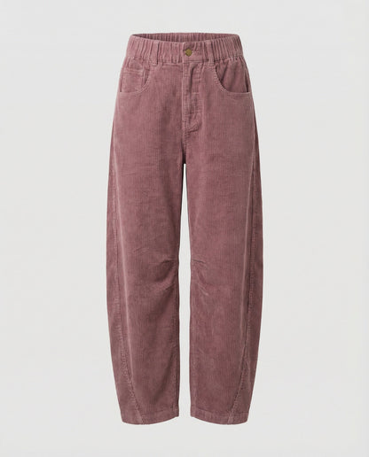 Modische High-Waist-Cordhose für vielseitige Outfits