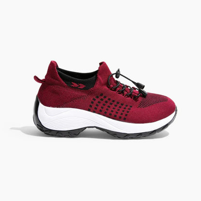 Women's orthopedic shoes with wide toe area and comfort padding