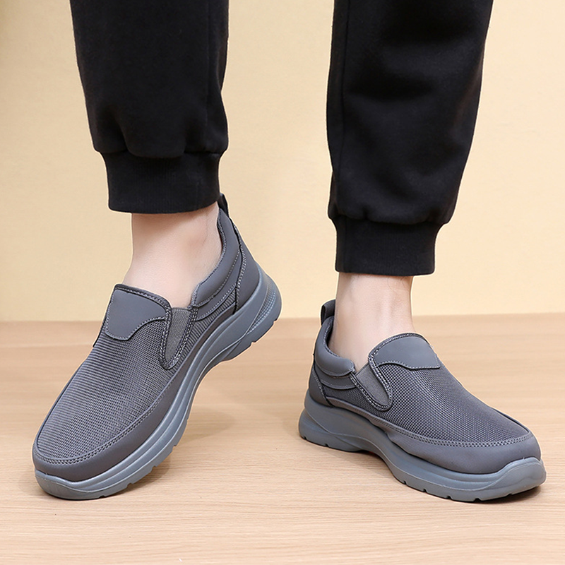Herren Sneaker Slip-On Atmungsaktives Mesh