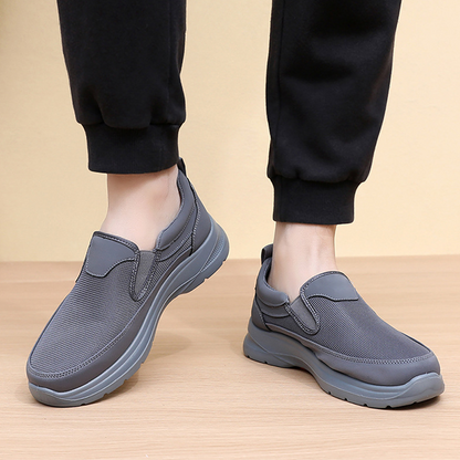 Herren Sneaker Slip-On Atmungsaktives Mesh