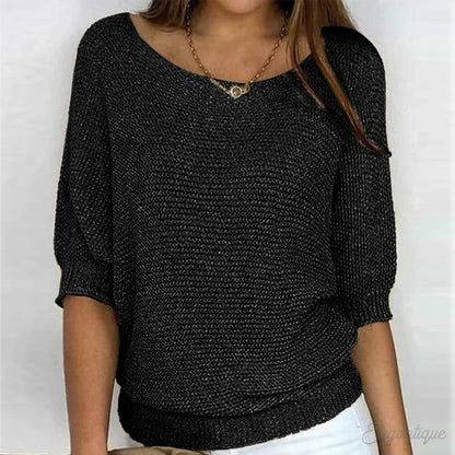 Feinstrickpullover für Damen mit klassischem V-Ausschnitt