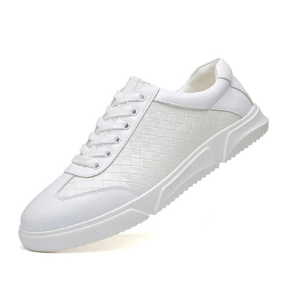 Herren-Slip-on-Sneaker mit kariertem Muster und gepolsterter Innensohle