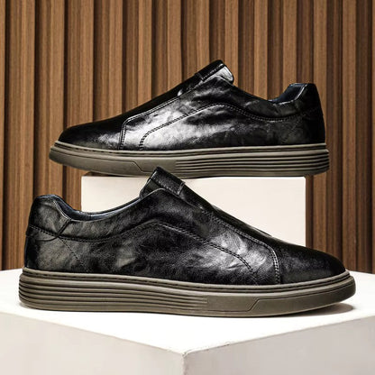 Herren Freizeitsneaker Schlupfschuh Niedriger Schaft Bequeme Innensohle