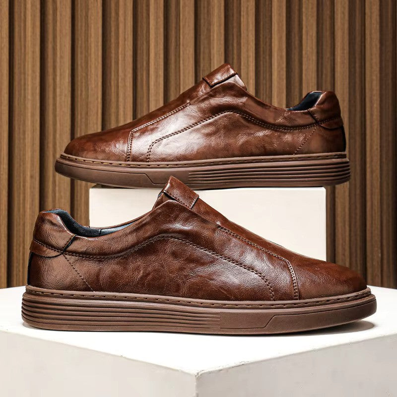 Herren Freizeitsneaker Schlupfschuh Niedriger Schaft Bequeme Innensohle