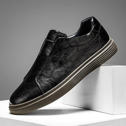 Herren Freizeitsneaker Schlupfschuh Niedriger Schaft Bequeme Innensohle