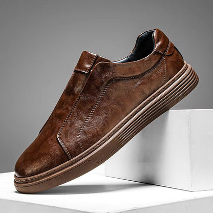 Herren Freizeitsneaker Schlupfschuh Niedriger Schaft Bequeme Innensohle