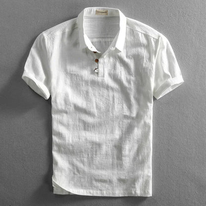 Herren Poloshirt Kurzarm mit Lockerem Schnitt – Klassische Optik