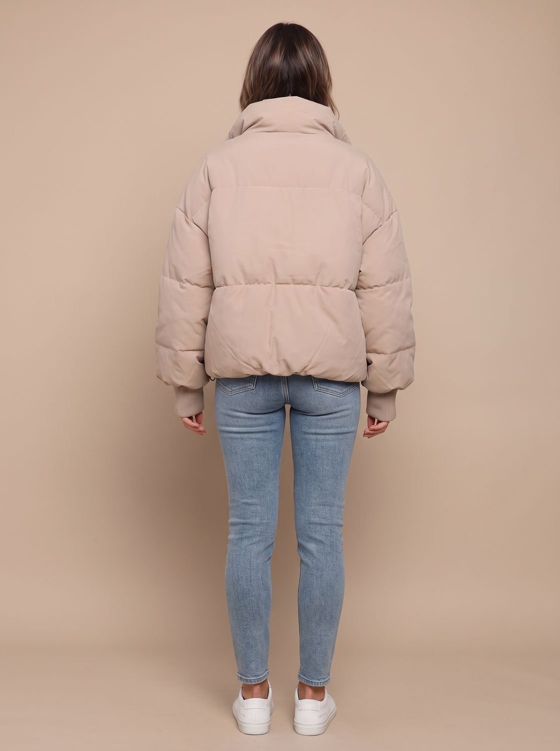 Bequeme Pufferjacke für winterliche Spaziergänge